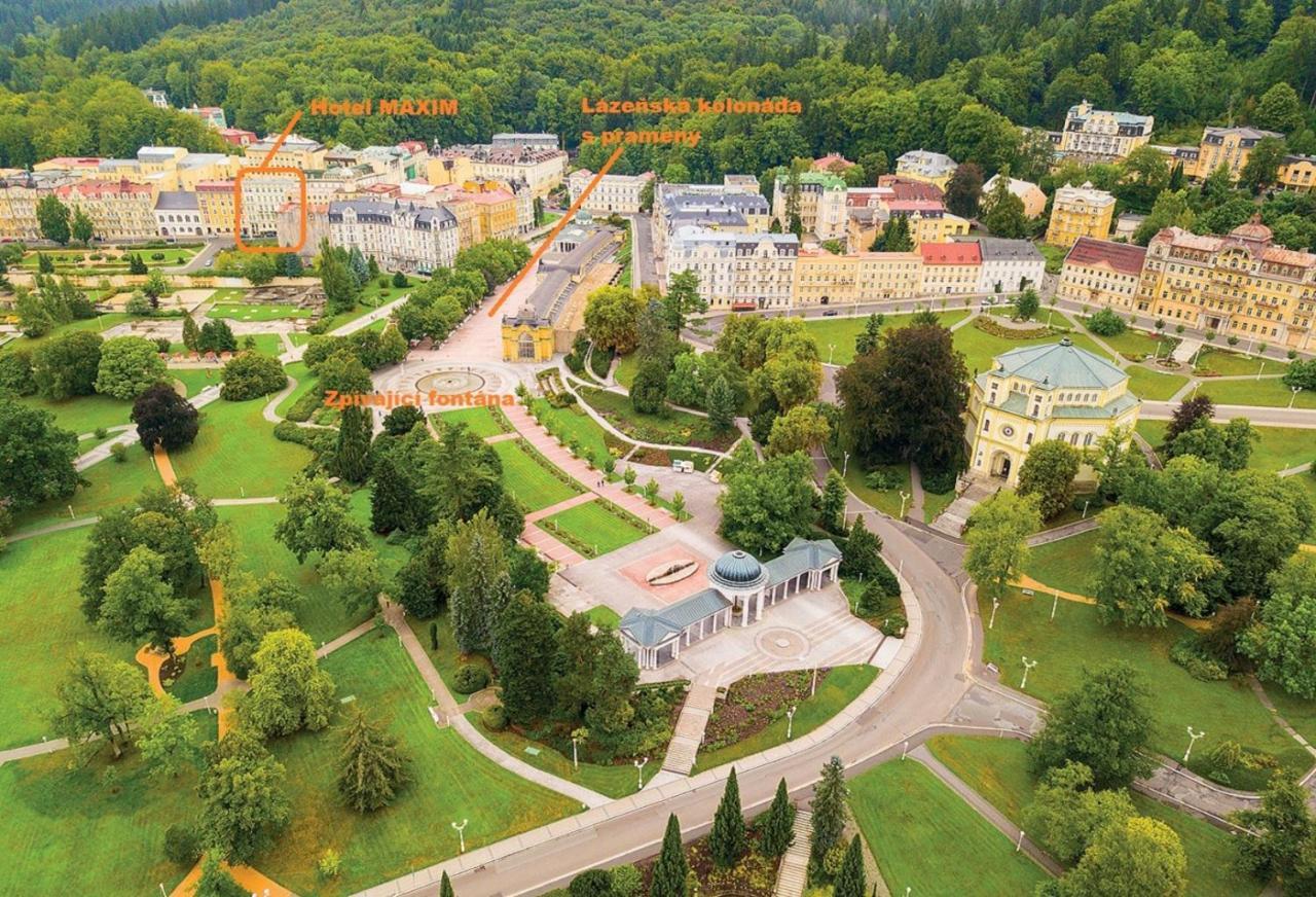 Hotel Maxim Mariánské Lázně Eksteriør bilde